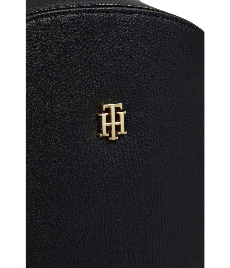 Tommy Hilfiger Womens Kiara II Medium Dome Backpack Black Medium