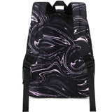 abshoo Classical Basic Marble Womens School Backpack For College Teen Girls Water Resistant Bookbag (Marble Black)