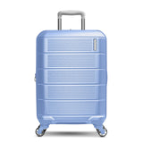 American Tourister Stratum 2.0 Expandable Hardside Luggage with Spinner Wheels, Cornflower Blue, Carry-on