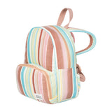 Roxy Women Always Core Backpack | Travel | Everyday Carry | Beach | Polyester | 8L Capacity - White Salty Stripe