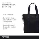 TUMI - Alpha Bravo Essential Tote - Men's and Women's Lightweight Everyday & Travel Bag - North/South, Black