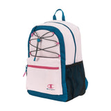 Champion Bungee Backpack, Pink/Blue, OS