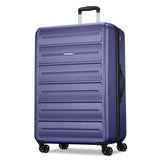 American Tourister Westridge Hardshell Luggage Set - 3 Piece Set - 20" Carry-On, 24” & 28” Checked Luggage Set with 360° Spinner Wheels - Expandable Suitcases for Extended Travel - Dusk Purple
