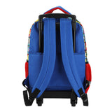 Bioworld Pokemon Pikachu And Favorite Characters 16" Youth Rolling Backpack