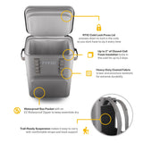 RTIC 48 Can Ultra-Tough Backpack Cooler, Insulated, Waterproof, Leakproof, Portable, Floating Bag for Beverage, Drink, Lunch, Outdoor, Beach, Car, Camping, Picnic, Fishing, Boat, 26L, Graphite
