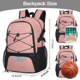 LARIPOP Basketball Bag,Basketball Backpack with Shoe Compartment and Ball Holder,Sport Bags for Soccer,Volleyball,Swim,Gym,Travel,School