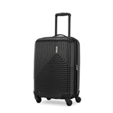 American Tourister Groove Hardside Luggage with Spinner Wheels, Black, 3-Piece Set (Carry On, Medium, Large)