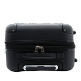 Travelers Club Chicago Hardside Expandable Spinner Luggage, Black, 5 Piece Set