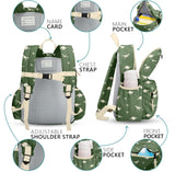 Corduroy Toddler Backpack for Boys 2-5: Kids Preschool Backpacks for Girls -13.5" H Fit Folder