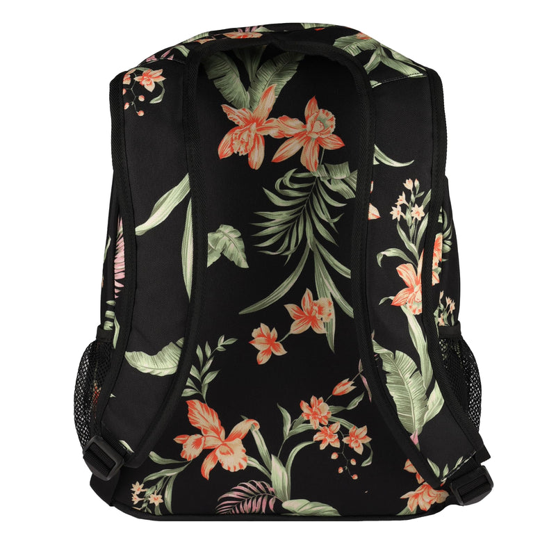 Roxy Women's Shadow Swell Backpack | Travel | Everyday Carry | Work | Gym | 21L | Recycled Polyester, Anthracite Island Escape