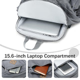 abshoo 32L Backpack for School College Bookbag Middle High School Backpacks Casual Daypack Travel Backpack (Grey)
