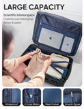 Comeria Checked 2 Sets 22 Inch/25 Inch Luggage, ABS+PC Hardshell Suitcase Lightweight Large Travel Luggage with Spinner Wheels & TSA Lock