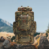 King'sGuard 100L Camping Hiking Backpack Molle Rucksack Military Camping Backpacking Daypack