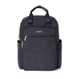 Baggallini Commuter Laptop Backpack - Lightweight 15x11 Travel Backpack w/RFID & Luggage Sleeve
