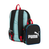 PUMA Unisex Kid's Colony Lunch Kit & Backpack Combo, Black/Multicolor, Medium