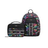 Hurley School Lunch Tote, Black/Multi