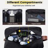 Vorspack Toiletry Bag for Men - Water Resistant Travel Bag for Toiletries, Accessories, Travel Essentials, Gifts - Black