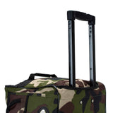 Rockland Rolling Duffel Bag, CAMO, 22"