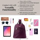 Baggallini Essential Convertible Backpack