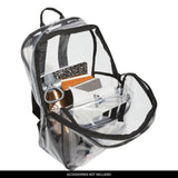 adidas Clear Backpack – See-Through Transparent Stadium Bag