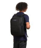 JanSport Landings Pack – Large Backpack with Soft Back Panel, Dual Water Bottle Pockets, 15-Inch Padded Laptop Compartment, Black