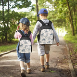 Sletend Toddler Backpack Western Cowboy Waterproof Mini Backpack Boys/Girls Cute Kindergarten Pre School Bags 11 Inch