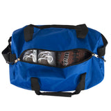 30 Liter, 17 Inch Canvas Duffle Bags for Men and Women – Travel Weekender Overnight Carry-On Shoulder Duffel Tote Bags (Blue)