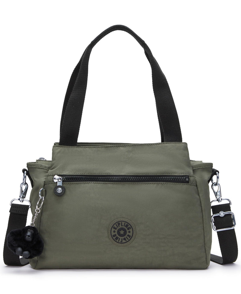 Kipling Women's Elysia Crossbody Bag, Lightweight, Multi-Compartment Magnetic Snap Pockets, Shoulder Bag