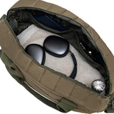 PUMA Isla Carryall, Trendy Weekender with Shoe Pocket, Removable Strap & Quilted Style, Loden Green