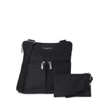 Baggallini Women's Horizon Crossbody, Black