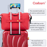 Cosbarn Luggage Sets 3 Piece Suitcases with Wheels, Suitcase Set, ABS+PC Hardshell Luggage with Phone Holder, Lightweight Carry on Luggage with TSA Lock Spinner Wheels