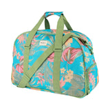 Roxy Duffel Bag | Travel | Work | Gym | Fitness | Beach | Everyday Carry | Recycled Materials, Feel Happy - Ocean Spray