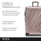 Tumi Unisex 19 Degree Lite Continental Carry-On Blush Carry-On 22-Inch One Size
