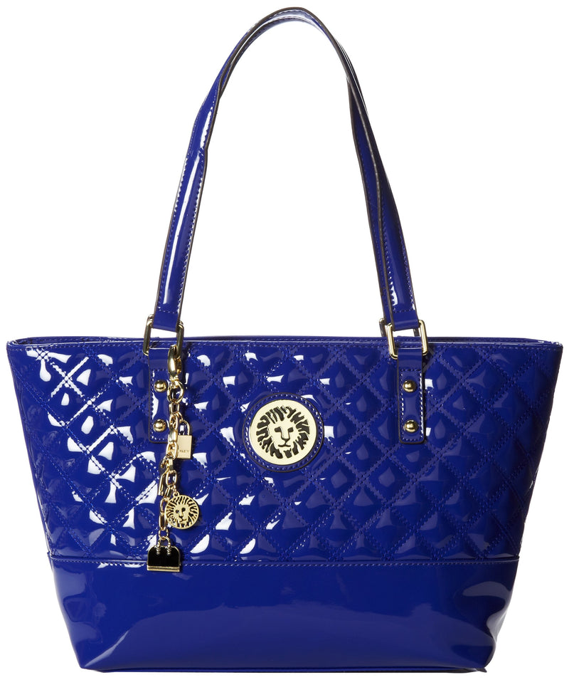 Anne Klein Present Time Medium Travel Tote,Indigo,One Size