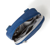 Baggallini Journey Crossbody Bags for Women 9x6" Small Lightweight Nylon Zipped Travel Safe Handbag Phone Passport Purse W/Rfid, Pacific