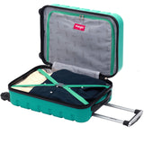 Wrangler 22" Hardside Spinner Carry-On Luggage, Teal