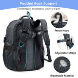 VIGEGARI Basketball Backpack with Ball & Shoes Compartment Large Sports Training Equipment Bags for Adults, Youth