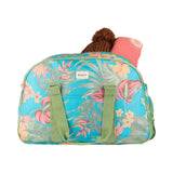 Roxy Duffel Bag | Travel | Work | Gym | Fitness | Beach | Everyday Carry | Recycled Materials, Feel Happy - Ocean Spray