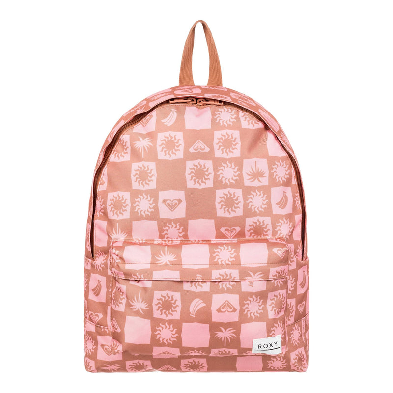 Roxy Women's Sugar Baby Backpack | Travel |Vacation | Work | Everyday Carry | 16L Capacity - Camel Sunsquare