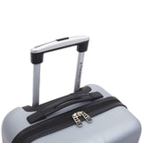 Travelers Club Cosmo Luggage, Silver-2 Piece Set (28"/20")