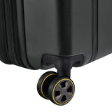 DELSEY PARIS Cadence Hardside Expandable Luggage with Spinner Wheels, Deep Black, Carry On 20 Inch