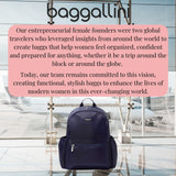 Baggallini Essential Laptop Backpack - 16x12 Inch Travel Backpack with 16" Laptop Sleeve - Lightweight Luggage Backpack