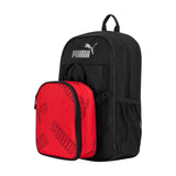PUMA Unisex Kid's Colony Lunch Kit & Backpack Combo, High Risk Red/Black, Medium