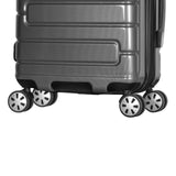 Olympia U.S.A. Nema 25-inch Luggage Expandable Lightweight Hardside Double 4 Wheel Spinner Suitcase with TSA Lock and Hidden Laptop Compartment