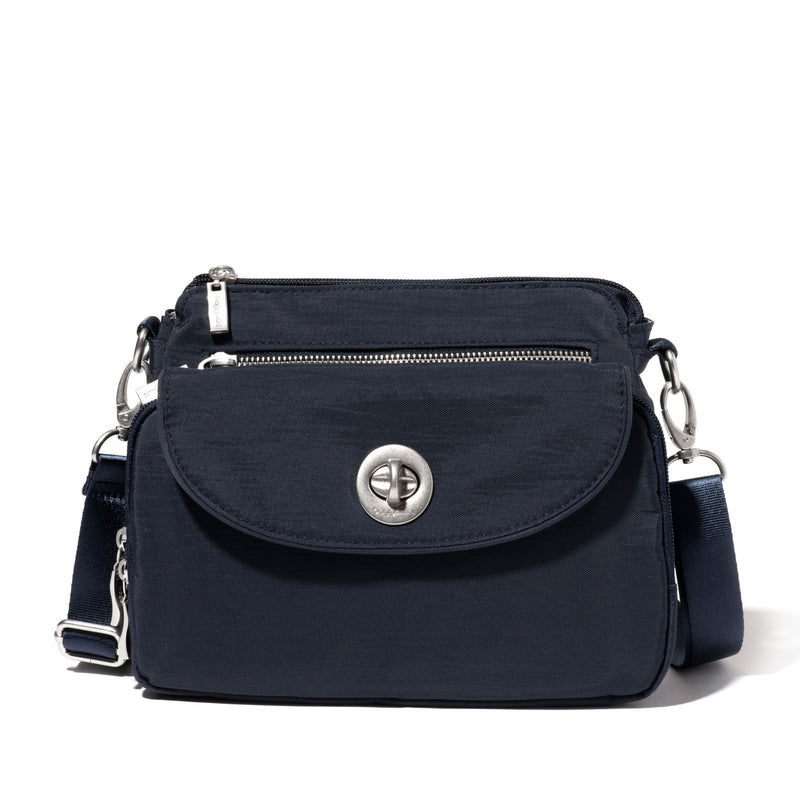 Baggallini Women's Calais Crossbody Bag, French Navy