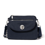 Baggallini Women's Calais Crossbody Bag, French Navy