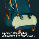 Kelty Nena 60L Women’s Backpack – Hiking and Backpacking Pack with Adjustable Fit Pro Suspension, Women’s Specific Fit, Thru-Hiking Pack, 2024 (Deep Teal)