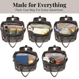 Baggallini Commuter Laptop Backpack - Lightweight 15x11 Travel Backpack w/RFID & Luggage Sleeve