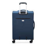 DELSEY PARIS Sky Max 2.0 Softside Expandable Luggage with Spinner Wheels, Blue, 2-Piece Set (21/24)