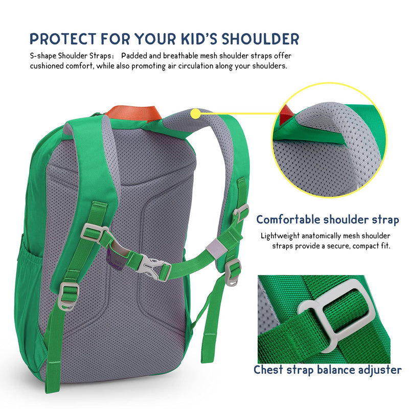 MOUNTAINTOP Kids Backpack for Boys Girls Elementary Kindergarten School Bag Lightweight Children Daypack